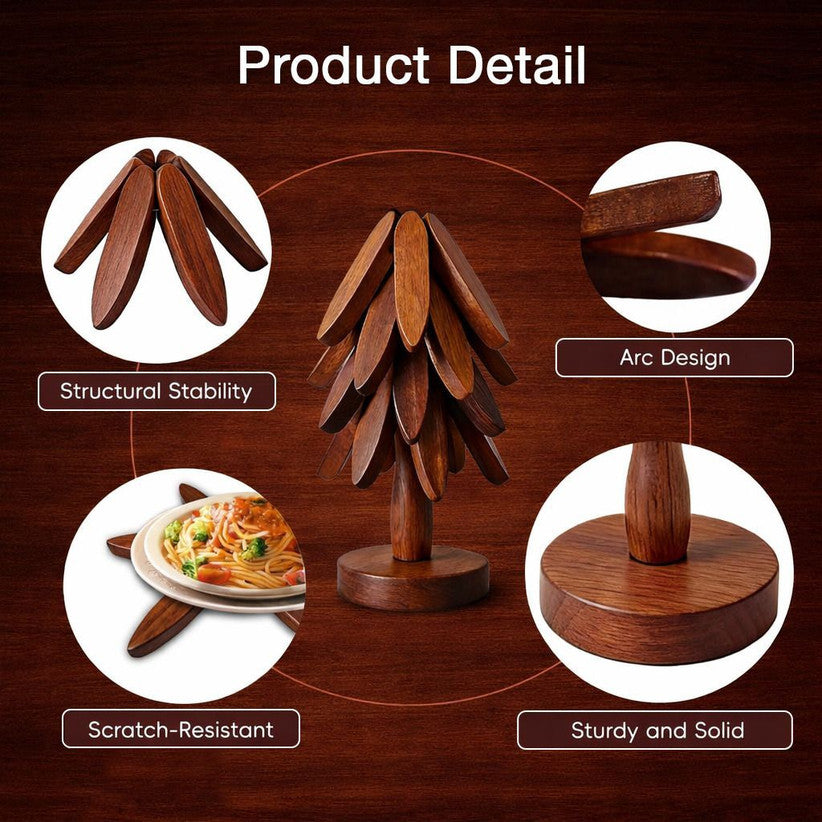 Wooden Tree Trivet